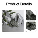 Maxbell Decorative Foam Stone Park Courtyard Figurine Lawn Artificial Landscape Rock Style H