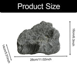 Maxbell Decorative Foam Stone Park Courtyard Figurine Lawn Artificial Landscape Rock Style I