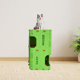 Maxbell Cat Climbing Tree Pet Supplies Cat Furniture Indoor Cats Practical Cat House