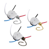 Maxbell Pull Chain Switch Multifunctional Replacement Part Wall Lamps 3 Speed 4 Wire Gold