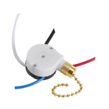 Maxbell Pull Chain Switch Multifunctional Replacement Part Wall Lamps 3 Speed 4 Wire Gold