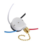 Maxbell Pull Chain Switch Multifunctional Replacement Part Wall Lamps 3 Speed 4 Wire Gold
