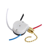 Maxbell Pull Chain Switch Multifunctional Replacement Part Wall Lamps 3 Speed 4 Wire Gold