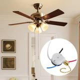 Maxbell Pull Chain Switch Multifunctional Replacement Part Wall Lamps 3 Speed 4 Wire Gold