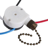 Maxbell Pull Chain Switch Multifunctional Replacement Part Wall Lamps 3 Speed 4 Wire Bronze