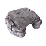 Maxbell Fish Tank Decoration Hideout Reptiles Cave Fake Rock Resin Aquarium Ornament