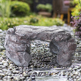 Maxbell Fish Tank Decoration Hideout Reptiles Cave Fake Rock Resin Aquarium Ornament