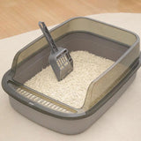 Maxbell Cat Litter Box Container Bedpan Heighten Sand Basin Sandbox Kitty Litter Pan