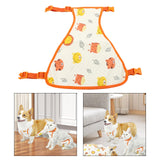 Maxbell Dog Stomacher for Female Pet Breathable Pet Cloth for Costume Dress up Puppy 51cm