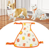 Maxbell Dog Stomacher for Female Pet Breathable Pet Cloth for Costume Dress up Puppy 56cm