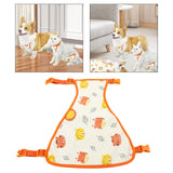 Maxbell Dog Stomacher for Female Pet Breathable Pet Cloth for Costume Dress up Puppy 56cm