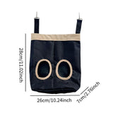 Maxbell Rabbit Hay Feeder Bag Guinea Pig Hanging Hay Feeding Bag for Hamsters Rabbit