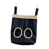 Maxbell Rabbit Hay Feeder Bag Guinea Pig Hanging Hay Feeding Bag for Hamsters Rabbit