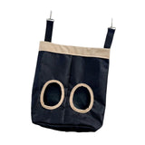 Maxbell Rabbit Hay Feeder Bag Guinea Pig Hanging Hay Feeding Bag for Hamsters Rabbit