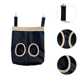 Maxbell Rabbit Hay Feeder Bag Guinea Pig Hanging Hay Feeding Bag for Hamsters Rabbit