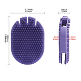 Maxbell Pet Grooming Glove Hair Remover Gentle Essential Accessory Dog Bathing Brush