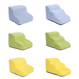 Maxbell Dog Stairs Pet Steps Non Slip Compact Comfortable Soft for High Bed Climbing 2 step gray