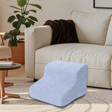 Maxbell Dog Stairs Pet Steps Non Slip Compact Comfortable Soft for High Bed Climbing 2 step gray
