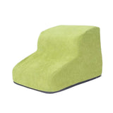Maxbell Dog Stairs Pet Steps Non Slip Compact Comfortable Soft for High Bed Climbing 2 step green