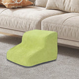 Maxbell Dog Stairs Pet Steps Non Slip Compact Comfortable Soft for High Bed Climbing 2 step green