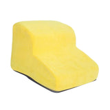 Maxbell Dog Stairs Pet Steps Non Slip Compact Comfortable Soft for High Bed Climbing 2 step yellow
