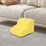 Maxbell Dog Stairs Pet Steps Non Slip Compact Comfortable Soft for High Bed Climbing 2 step yellow