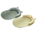 Maxbell Cat Cooling Mat Puppy Nest Comfortable Cute Summer Bed for Puppy Indoor Cats Green