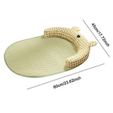 Maxbell Cat Cooling Mat Puppy Nest Comfortable Cute Summer Bed for Puppy Indoor Cats Yellow