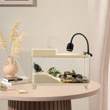 Maxbell Large Turtle Tank Sturdy Reptile Habitat for Terrapin Bearded Dragon Leopard