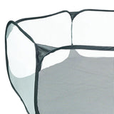 Maxbell Hexagon Kids Ball Pit Foldable for Kids Girls Boys Yard Fence Ball Play Pool Black