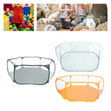 Maxbell Hexagon Kids Ball Pit Foldable for Kids Girls Boys Yard Fence Ball Play Pool Black