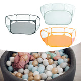 Maxbell Hexagon Kids Ball Pit Foldable for Kids Girls Boys Yard Fence Ball Play Pool Black