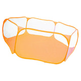 Maxbell Hexagon Kids Ball Pit Foldable for Kids Girls Boys Yard Fence Ball Play Pool Orange