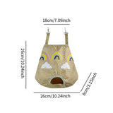 Maxbell Small Animal Feeding Bag Pouch Hanging Pouch Hay Feeder for Hamsters Rabbits