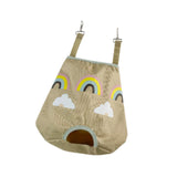 Maxbell Small Animal Feeding Bag Pouch Hanging Pouch Hay Feeder for Hamsters Rabbits