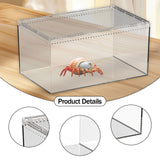 Maxbell Reptile Breeding Box Animal Habitat Cage for Turtle Chameleons Hatching Case