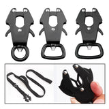 Maxbell Frog Clip 360 Degree Swivel Pet Collar Clasp Locking Portable Dog Leash Clip 15mm