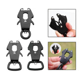 Maxbell Frog Clip 360 Degree Swivel Pet Collar Clasp Locking Portable Dog Leash Clip 15mm