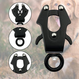 Maxbell Frog Clip 360 Degree Swivel Pet Collar Clasp Locking Portable Dog Leash Clip 15mm