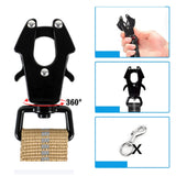 Maxbell Frog Clip 360 Degree Swivel Pet Collar Clasp Locking Portable Dog Leash Clip 20mm