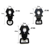 Maxbell Frog Clip 360 Degree Swivel Pet Collar Clasp Locking Portable Dog Leash Clip 20mm