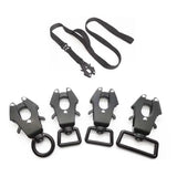 Maxbell Frog Clip 360 Degree Swivel Pet Collar Clasp Locking Portable Dog Leash Clip 25mm