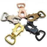 Maxbell Frog Clip 360 Degree Swivel Pet Collar Clasp Locking Portable Dog Leash Clip 25mm