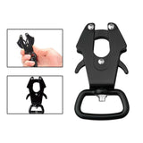 Maxbell Frog Clip 360 Degree Swivel Pet Collar Clasp Locking Portable Dog Leash Clip 25mm