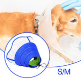 Maxbell Cat Cone Collar Polyester Adjustable for Trimming Nails Pet Accessory Kitten S