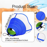 Maxbell Cat Cone Collar Polyester Adjustable for Trimming Nails Pet Accessory Kitten M