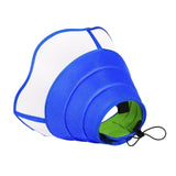 Maxbell Cat Cone Collar Polyester Adjustable for Trimming Nails Pet Accessory Kitten M