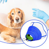 Maxbell Cat Cone Collar Polyester Adjustable for Trimming Nails Pet Accessory Kitten M