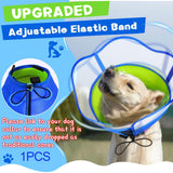 Maxbell Cat Cone Collar Polyester Adjustable for Trimming Nails Pet Accessory Kitten M