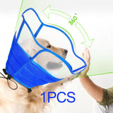 Maxbell Cat Cone Collar Polyester Adjustable for Trimming Nails Pet Accessory Kitten M